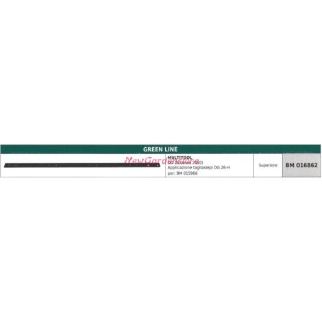 Lame supérieure GREENLINE multitool DG 26 016862
