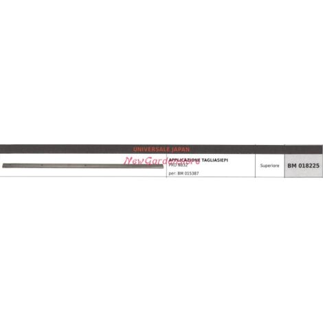 Lame supérieure UNIVERSAL PRO N832 taille-haie 018225
