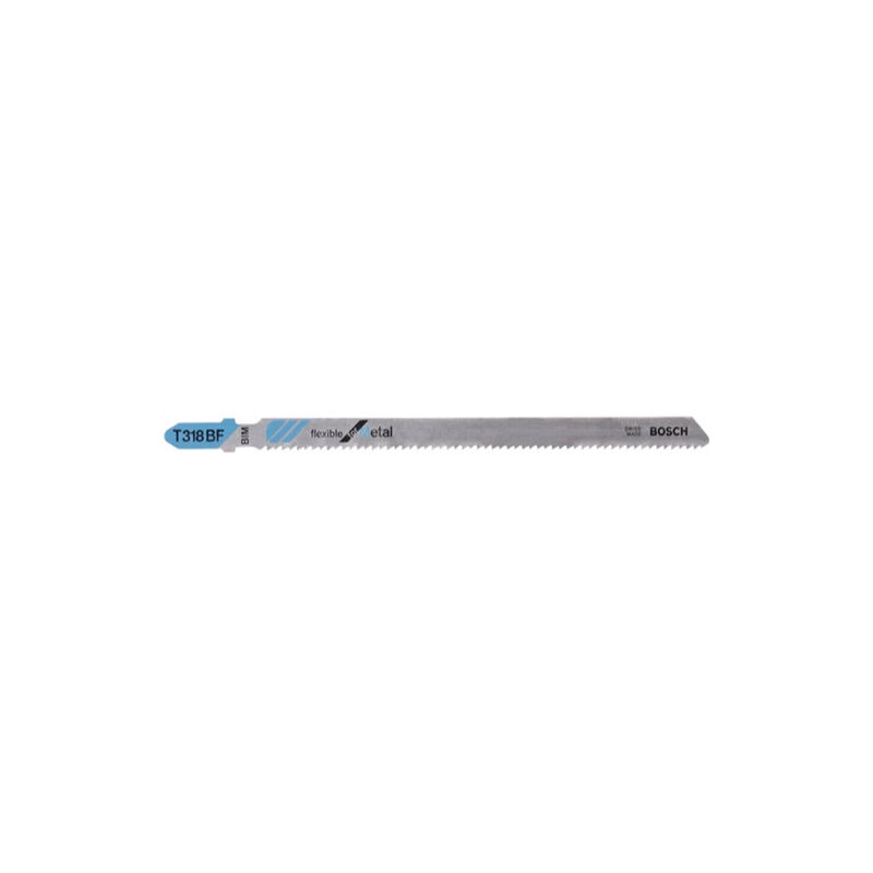 Image of Bosch Stitch Sew Blade T 318 BF flessibile per metallo L.132MM Punto denti Punto 1.8mm BIM 3Pack 2608636233