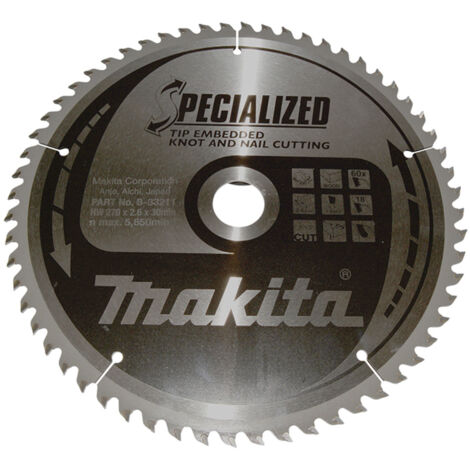 LAME TCT PO 270/30/60 BOISCLOU+ MAKITA B-33211