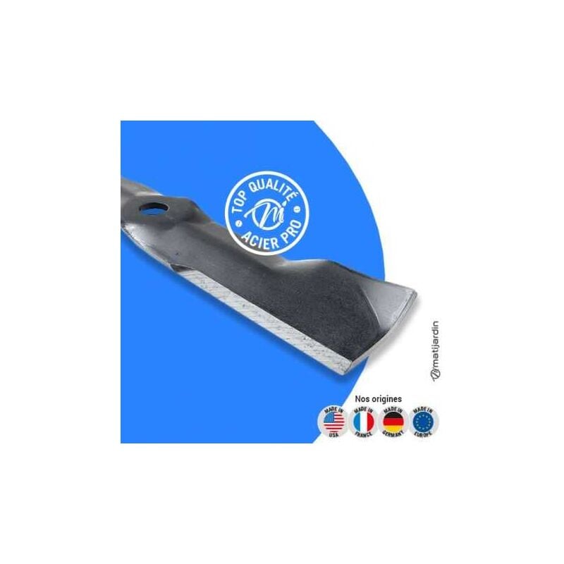 Lame tondeuse pour John Deere 48' M115495 coupe 42 cm.