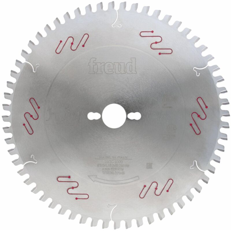 Freud - Lame gouge pour panneaux revêtus deux faces Ø303 3,2/2,2 AL30 Z60 gouge + - F03FS05078 -LU3C 0300