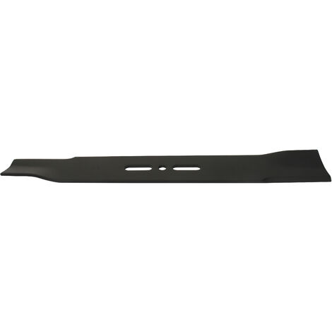 Lame universelle droite standard soufflante pour tondeuse - L: 400mm, alésage: 10mm, entraxe: 55/98mm.