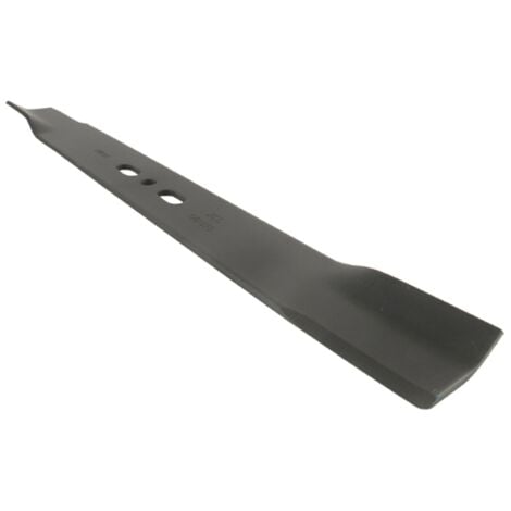 Lame universelle droite standard soufflante pour tondeuse - L: 400mm, alésage: 10mm, entraxe: 55/98mm.