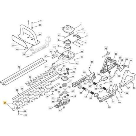 LAME WK TE4-B330600 -RDC ORIGINAL STIGA - 6990176