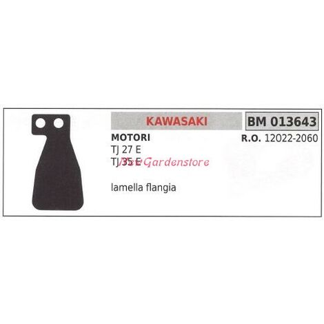 Lamella Flangia termica KAWASAKI decespugliatore TJ 27 E 013643