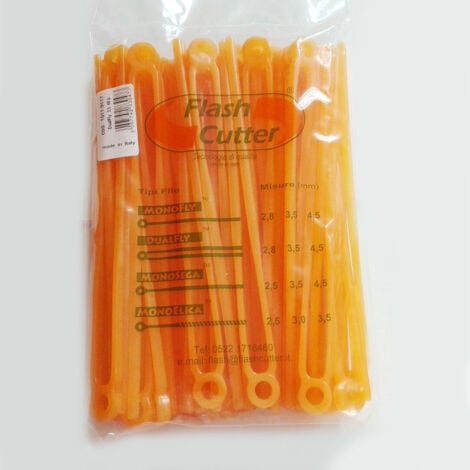 RAG LAMELLE PER TESTINA FLASH CUTTER Qfc10 3,5 DUALFLY 40 PZ.