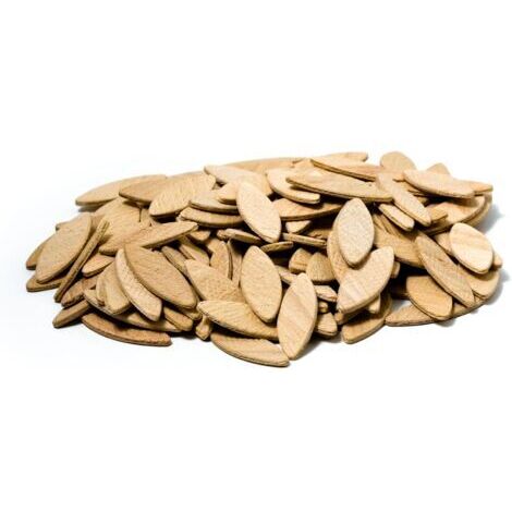 Lamelles d’assemblage 20mm – Pack de 100 – Bois de hêtre haute qualité – Pour assemblage solide avec colle PVA