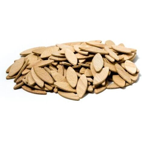 Lamelles d’assemblage taille 20, paquet de 100 pièces, Chevilles plates en bois de hêtre de haute qualité pour les menuisiers et les projets de bricolage，type 20 , lamelle bois en hêt