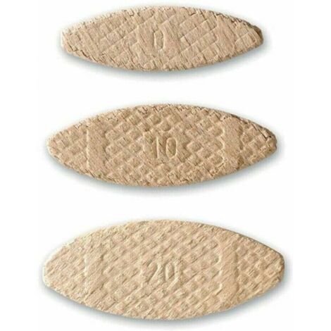 Lamelli in legno faggio pz 100 per fresatrice linguette varie misure dimensione disponibile: numero 10: 19 x 54 mm