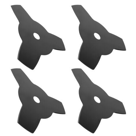 Lames de coupe 10 pouces pour débroussailleuse, tondeuse à gazon - 4 pièces