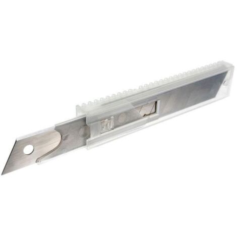 Facom – Lames sécables 18 mm – Lot de 10 lames à 7 segments – Pour coupe précise de carton, plastique et mousse anti-vibration