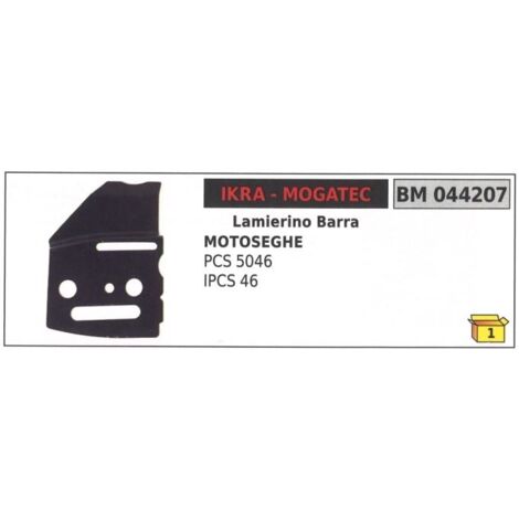 Lames de guide-chaîne IKRA pour tronçonneuse PCS 5046 IPCS 46 044207