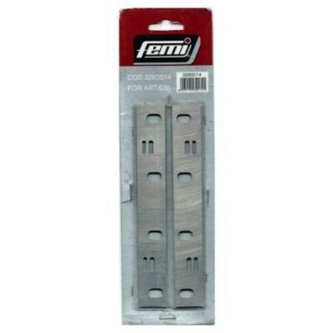 Lames de rabot FEMI Jobline - 158 mm - Lot de 2 unités - 3280014