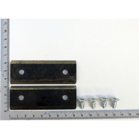 Lames de rabot Scheppach 40202200 2 unités