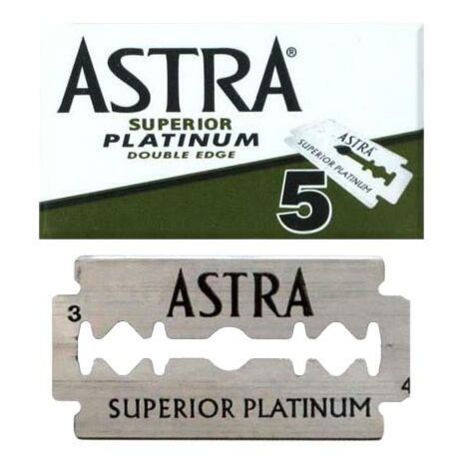 Lames de rasoir astra superior - 5 pcs . 5 pz