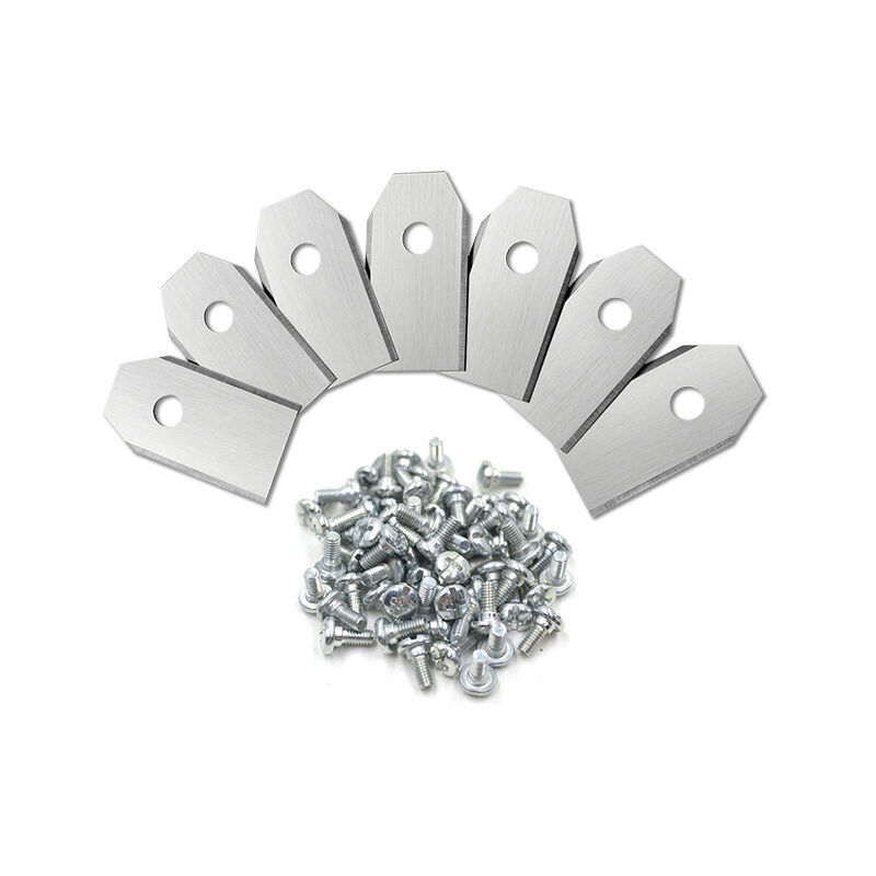 Lames de rechange pour tondeuse robotisée 0,75 mm (lot de 45) pour Husqvarna, Gardena, compatibles avec la tondeuse robotisée Segway Navimow