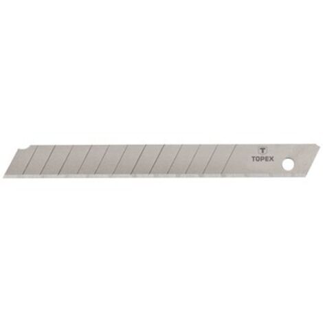 Lames de rechange Topex 17b349 9 mm remplaçables 10 pcs
