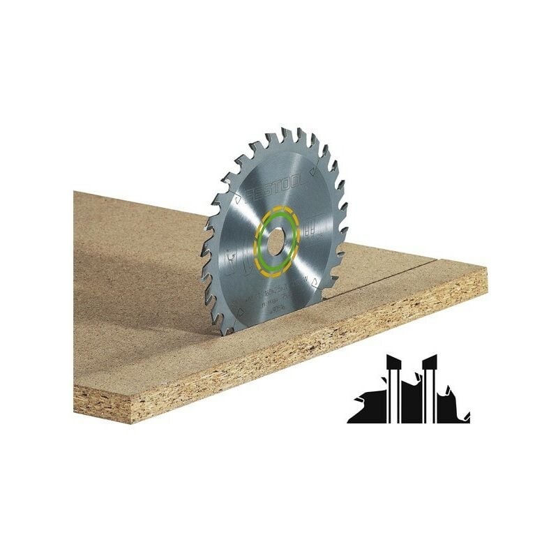 Lame de scie circulaire FESTOOL - bois - Ø190 mm - 24 dents - 492048