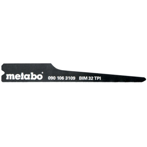 Lames de scie 32 dents (10 unités) metabo