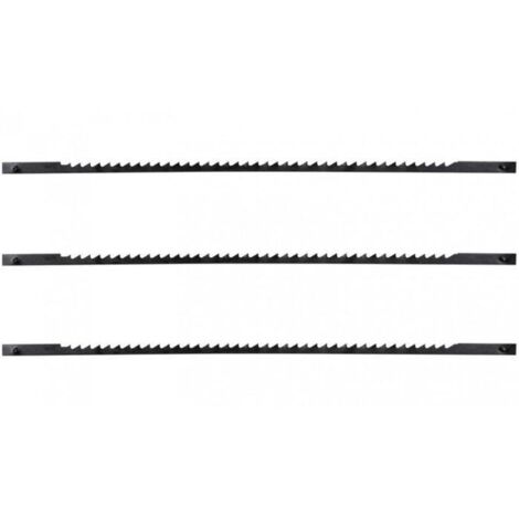 Lames de scie à chantourner 10 TPI lot de 3 pour G55097 et G54992
