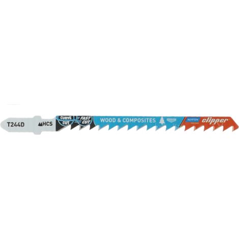 Lames de scie Norton T244D (3 pièces) pour composites et stratifiés