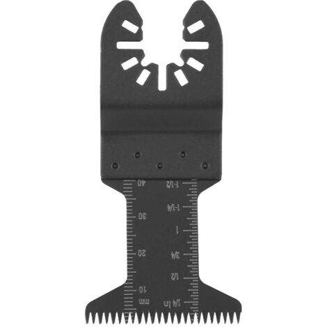 Lames de scie oscillante, 20Pcs 44mm Acier à haute teneur en carbone Oscillant Multi Tool Lames de scie à dents longues pour Bosch Dremel Fein, Outils oscillants électriques