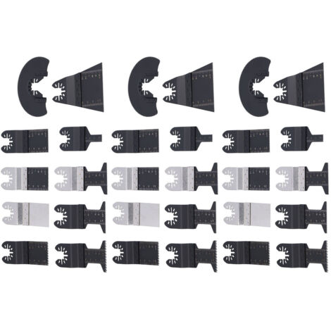 Lames de Scie Oscillante 30 Pièces, Durables et Flexibles pour Découpe Précise et Rénovation