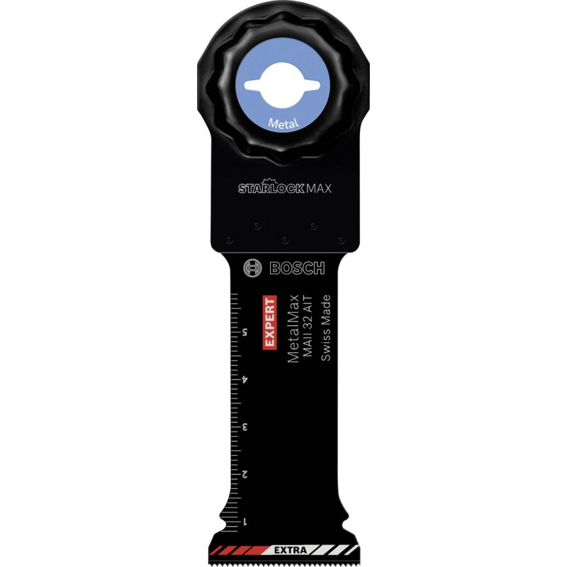 Bosch - 10x Expert MetalMax Starlock Max maii 32 ait Lame de scie plongeante pour outils multifonctions 70 x 32 mm - 2608900023