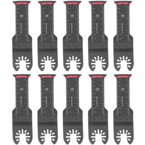 Lames de scie oscillantes, 10 pièces, métal, bois, plastique, outil universel de coupe 1,25 pouces 31mm