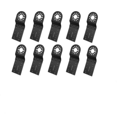 Lames de scie oscillantes multi-outils, 10PCS set, 35mm multi-tool saw blades accessories, woodworking saw blades, general purpose saw blades, oscillating tools for cutting metal, wood and plastic
