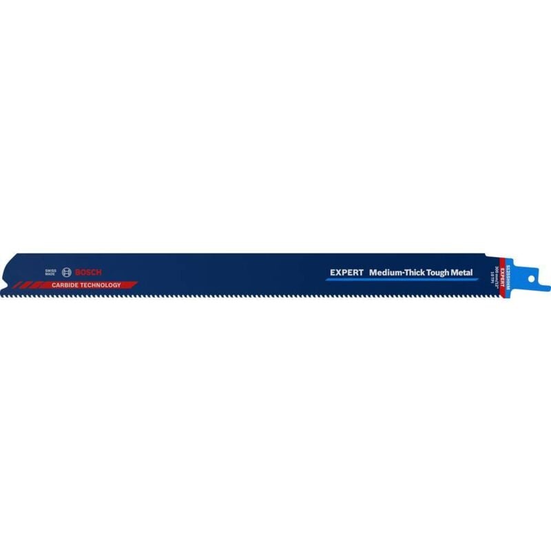 Bosch - Accessories 2608900377 expert « Medium-Thick Tough Metal » s 1255 lame de scie sabre hhm, 1 pièce Longueur lame d