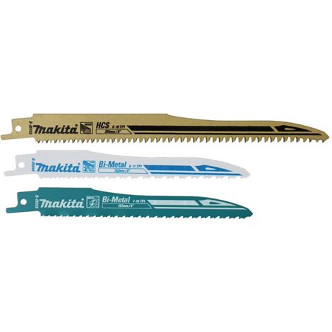 Lames de scie sabre Makita 3 pièces - 194253-2