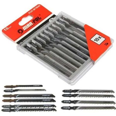 LAMES DE SCIE SAUTEUSE 10 PIÈCES