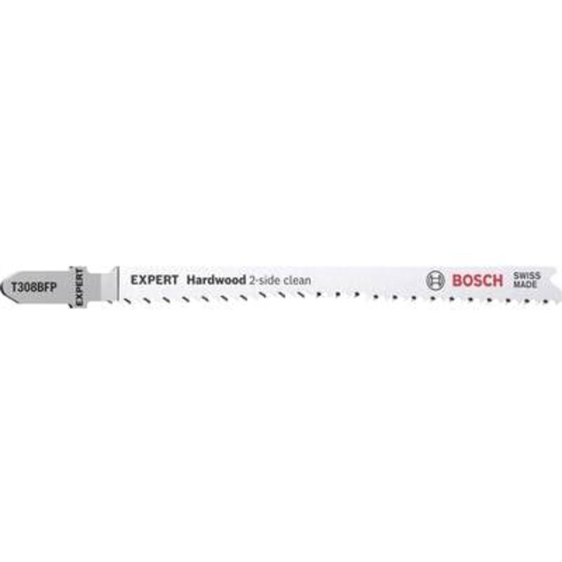 Set de 5 lames pour scie sauteuse T308 BFP bois dur - vue 3
