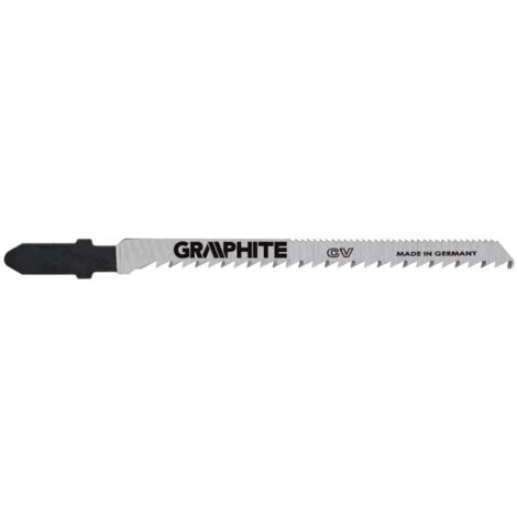 Lames de scie sauteuse en graphite 10TPI - 2 pièces, poignée en T