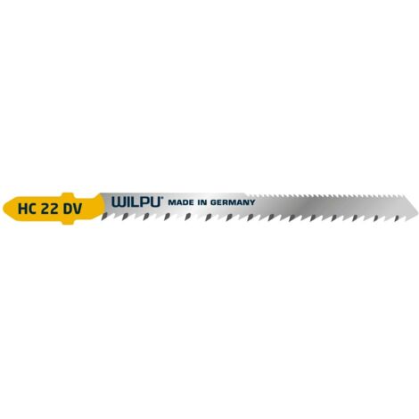 Lames de scie sauteuse HC22 DV - Adaptées au Bois (jeu de 5)