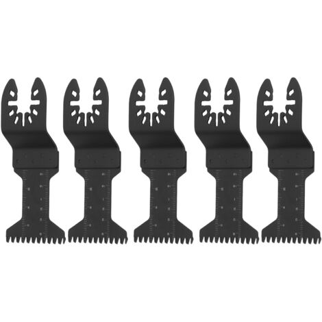 Lames de scie universelles 44mm pour bois et plastique, acier carbone à changement rapide
