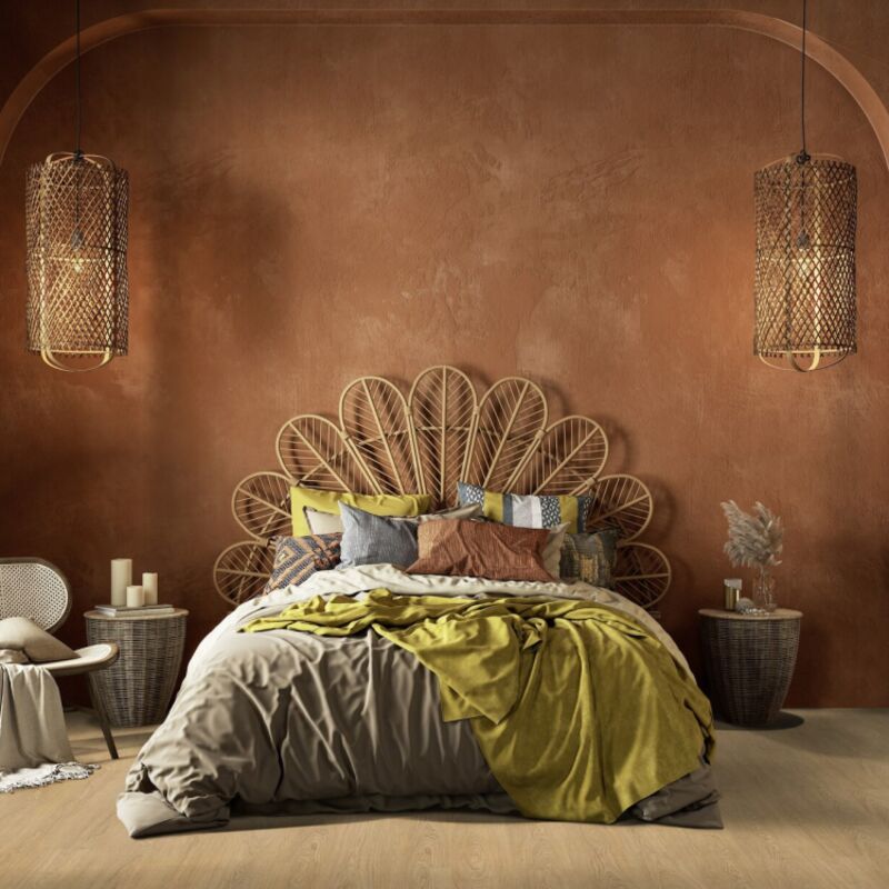 Lame de sol pvc clipsable effet bois fjord golden oak Gerflor 2.45 m²