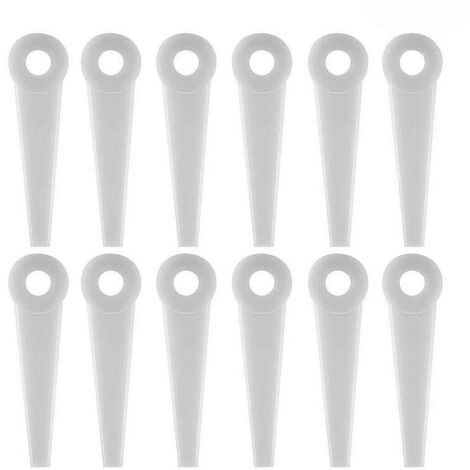Lames en plastique Stihl X12 pour Polycut 6-3, 20-3, 10-3, 41-3 Rasenmher Federclip Kleines Messer