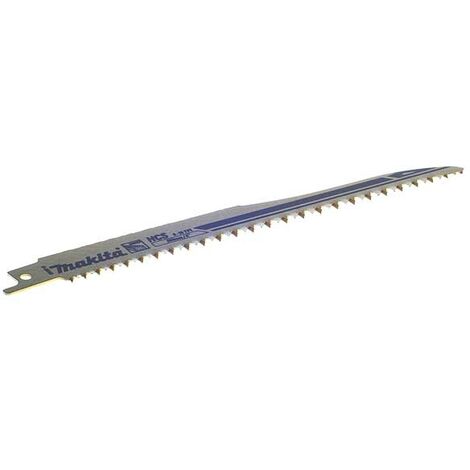 Lot de 5 lames de scie sabre MAKITA P-04983 Bi-Métal flexibles pour acier  et Inox (3,5 à 5 mm)