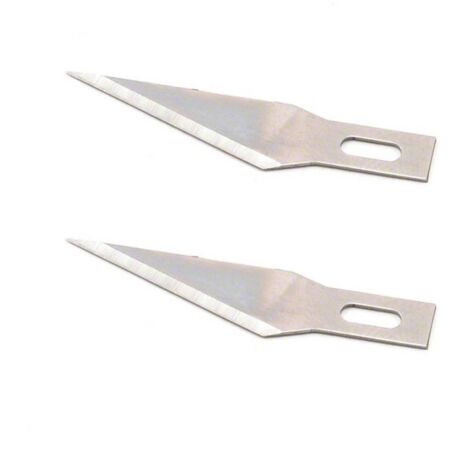 Lames pour cutter double coupe - jeu de 2 lames - multirex