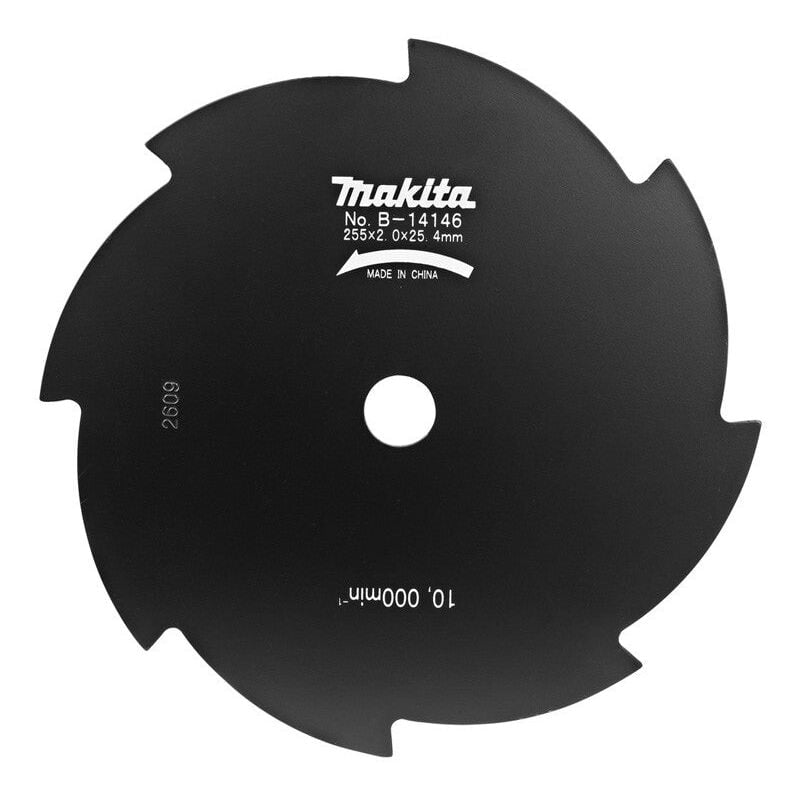 Lame pour débroussailleuse makita B-14146 Ø255x25,4mm 1,8mm 8 dents