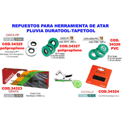 Lames pour outil d'attache Duratool-Tapetool 3 unités 5956