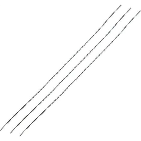 Lames pour scie à chantourner G54992 - Lot de 3 lames rondes