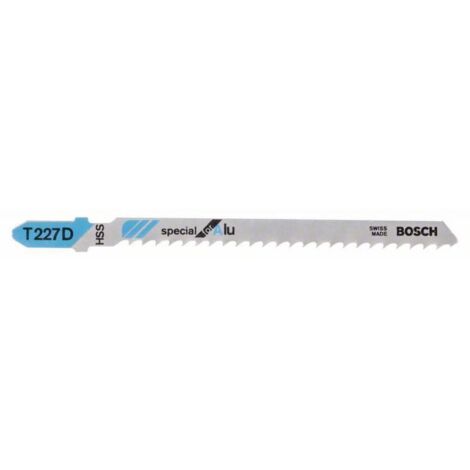 Lames pour scie sauteuse Bosch T 227 D 3 unités