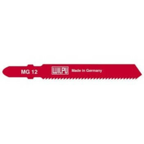 Lames pour scie sauteuse Wilpu MG 12 25 unités