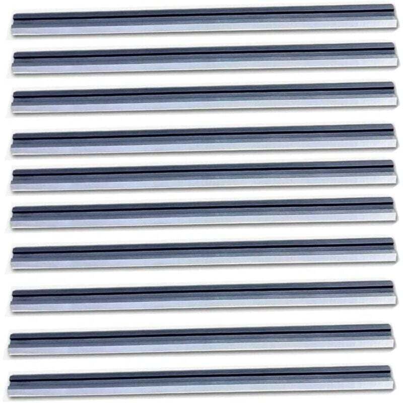 Image of Lames Raboteuse 82 Mm Pack 10 Pour Raboteuses Portables Acier Rapide HSS