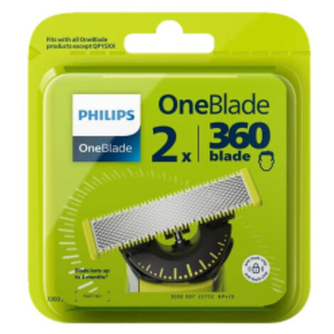 LAMES RASOIR ONEBLADE 360 X2 PHILIPS QP22055