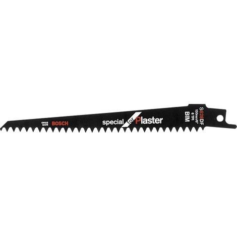 Lame scie sabre S1531L Bosch bois brut et vert acier longueur 240 mm x5